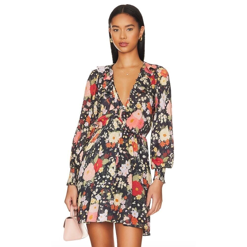 SPELL & THE GYPSY COLLECTIVE SANGRIA PLAYDRESS SZ S IN NIGHTSHADE